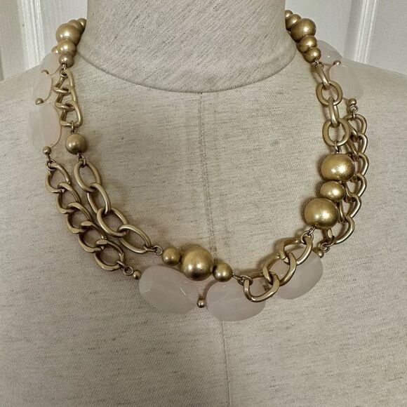 Lia Sophia convertible 2 strand necklace - Picture 1 of 9